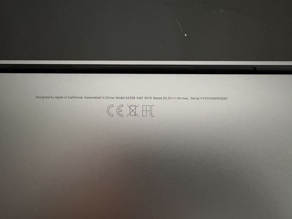 MacBook Pro M1 | 8GB | 256GB SSD | Stan Bdb | Bateria 88% (296 cykli)