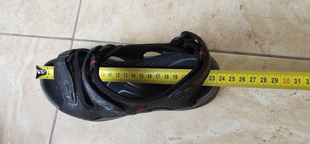 ECCO skórzane sandały rozmiar 36 wkładka 23cm używane