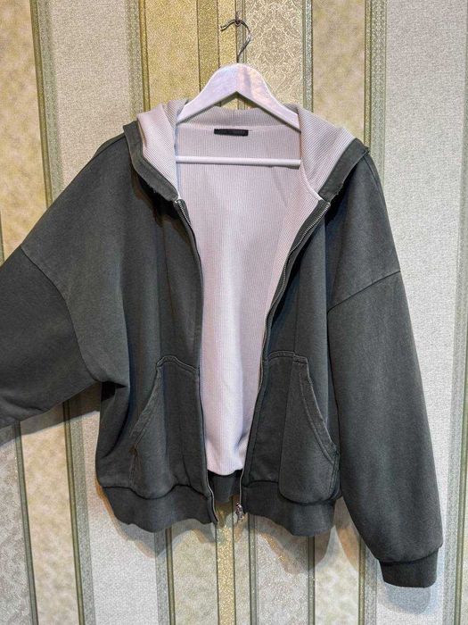 худі/зіпка Zara вафельний нова колекція
