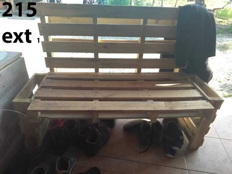 Bric de jardim Banco  paletes eco reutilizada