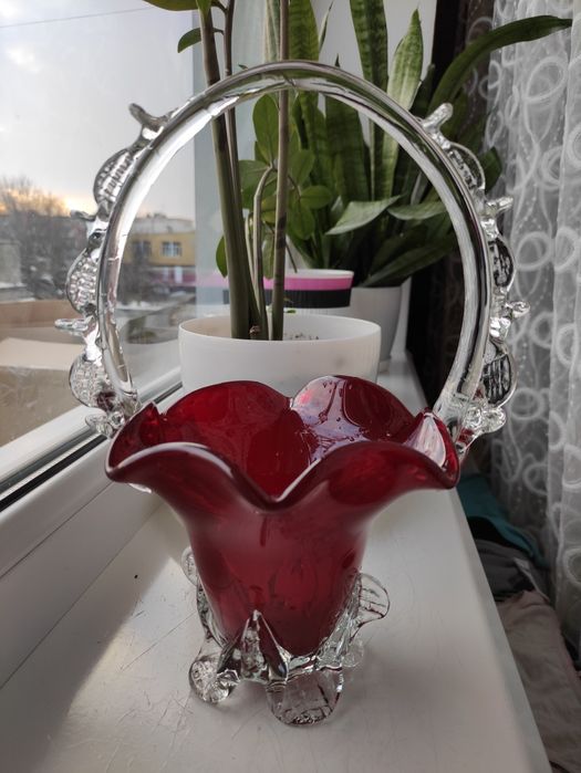 Цукерниця конфетниця СССР ваза НОВА