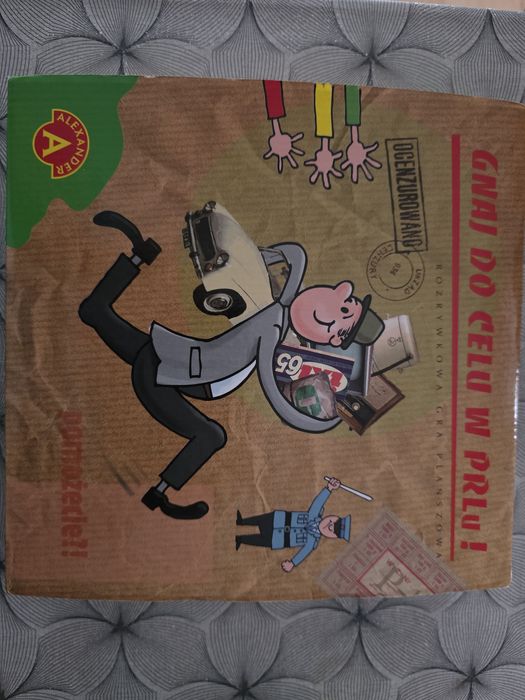 Gra planszowa Gnaj do Celu w PRLu!