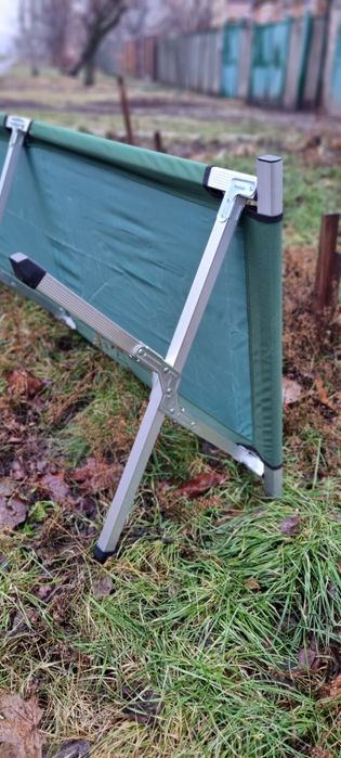 Похідне ліжко НАТО. Розкладачка. Раскладушка армійська. Кровать нато