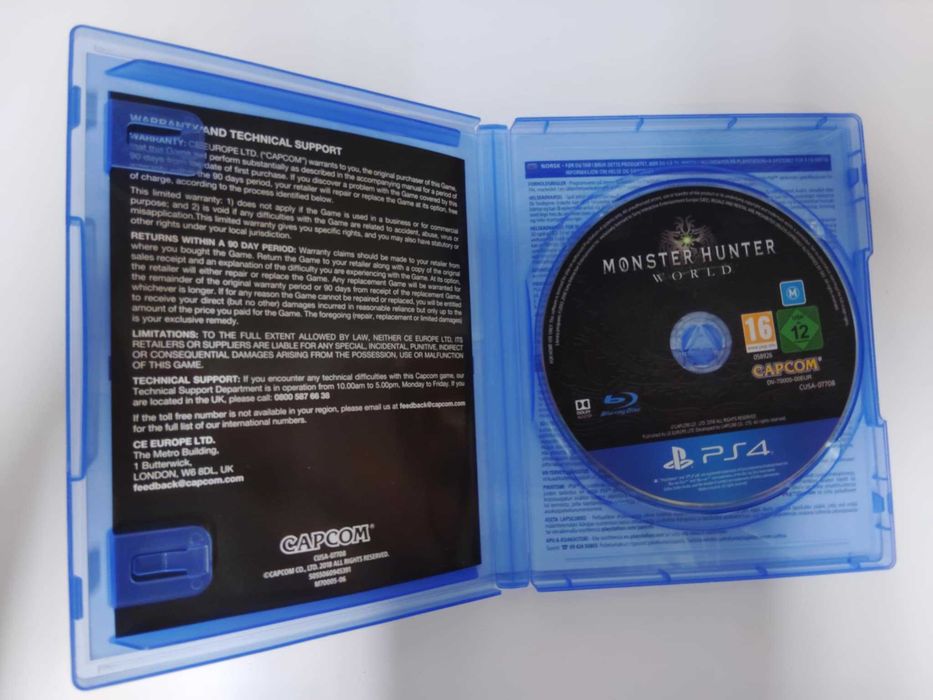 Monster Hunter: World PS4