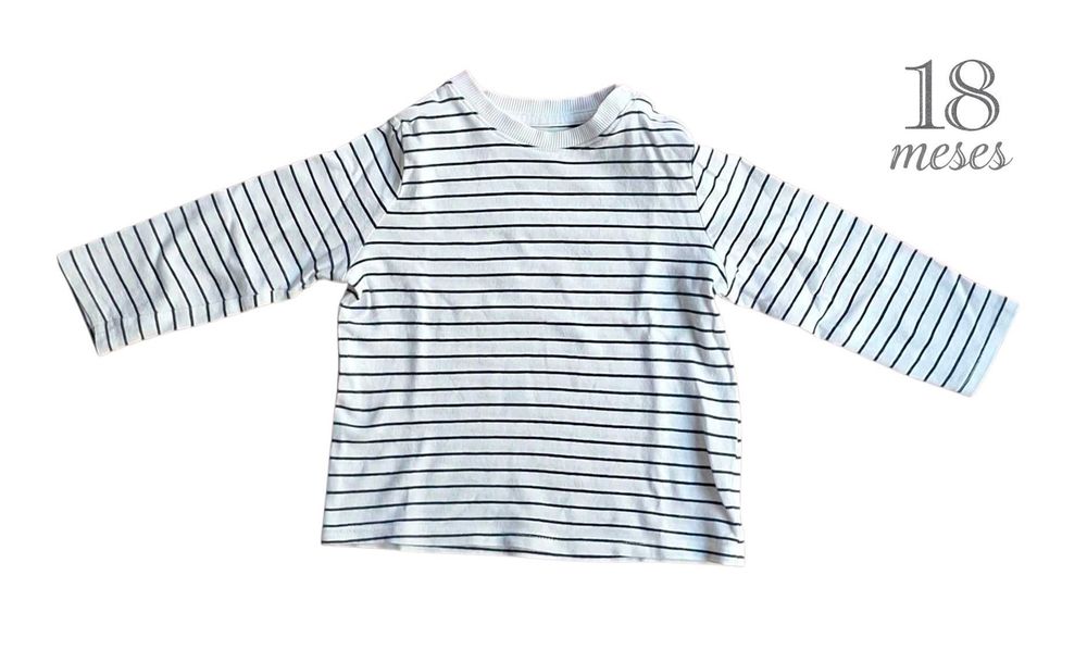 Kiabi Striped Fine Knit Top – 18 Months