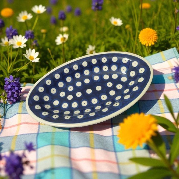 Półmisek 18,5x11,5cm.Gat.1.Ceramika Bolesławiecka