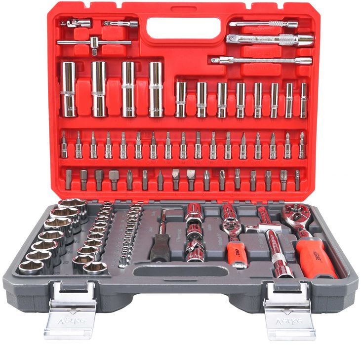 Klucze nasadowe  94szt narzędzi BITY TORX 2 grzechotki