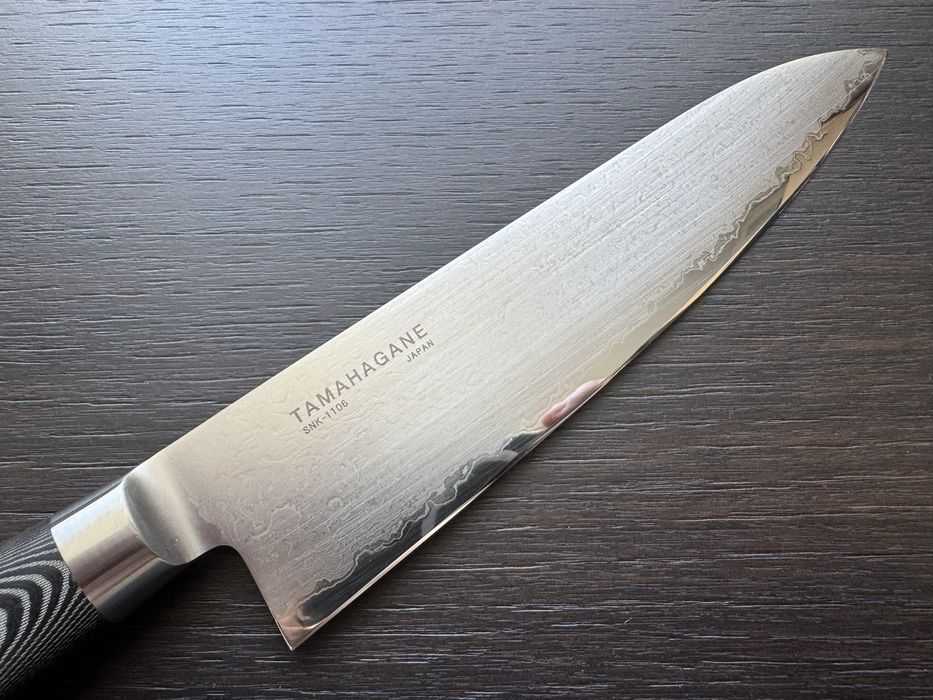 Японський професійний кухонний шеф-ніж Tamahagane San Kyoto