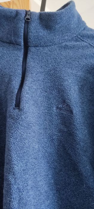 Granatowa męska lekka bluza Decathlon