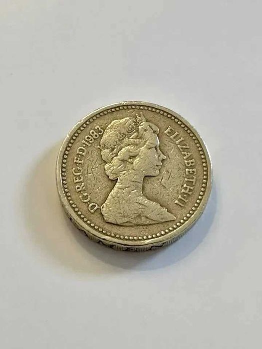 moeda inglesa de 1983 one pound