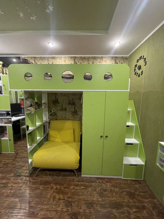 Кровать «на втором этаже»