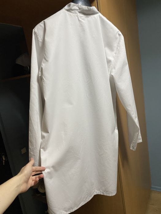 Білий халат чоловічий швецька марка