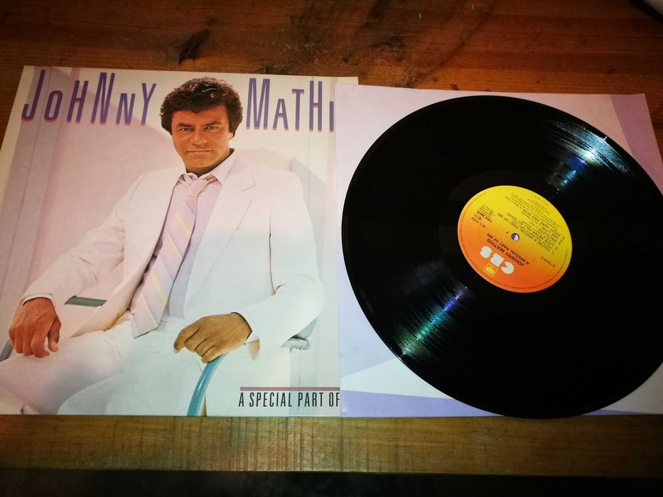 JOHNNY MATHIS - A Special Part Of Me LP