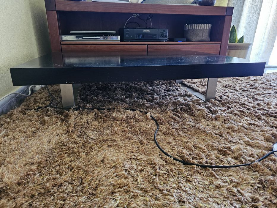 Mesa de centro preta