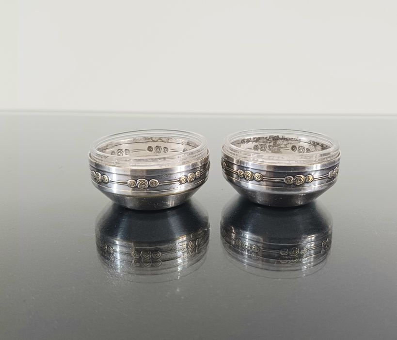 Solniczka i pieprzniczka Art Nouveau - WMF