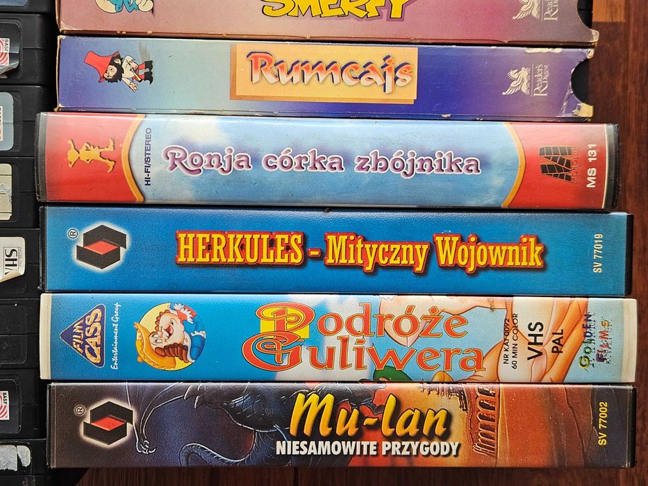 kasety vhs 29 sztuk