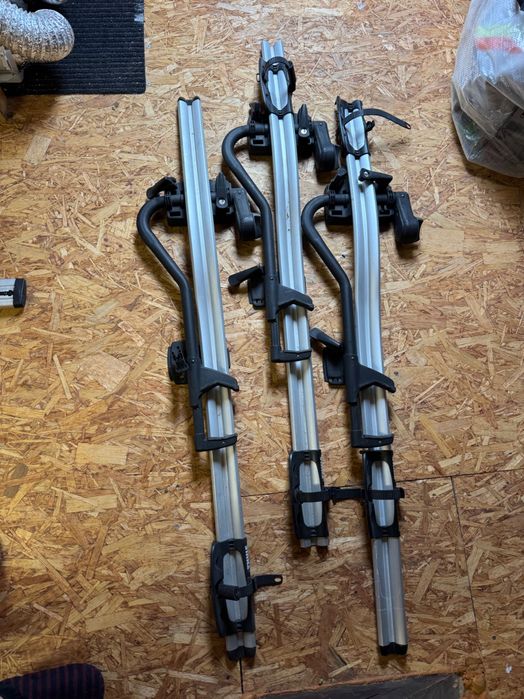 3x Suportes de bicicleta marca THULE 591 USADO