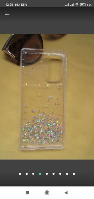 Новый красивый  чехол на телефон Samsung Note 20