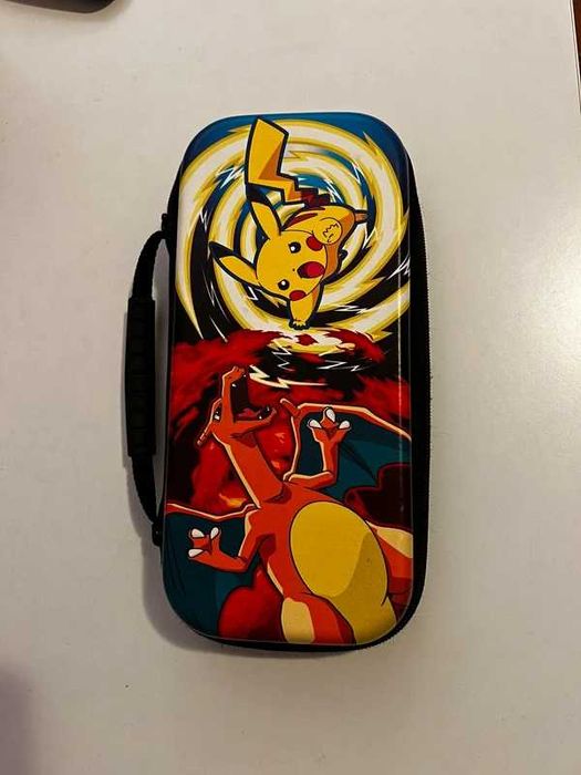 Bolsa para Nintendo Switch e Confort Grip para Nintendo Switch Joy-Con