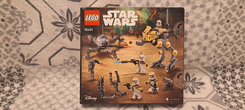 Nowe Klocki Lego Star Wars 7 + Zestaw Bitewny  75431