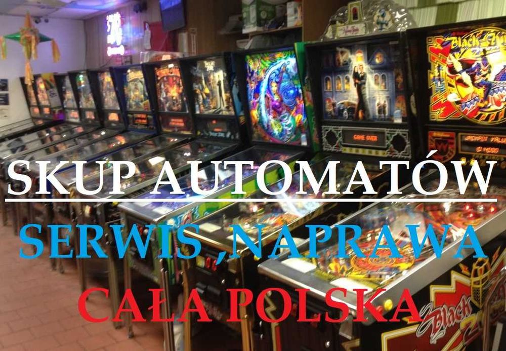 Pinball Serwis, Naprawa ,Sprzedaż ,Kupno ,Komis