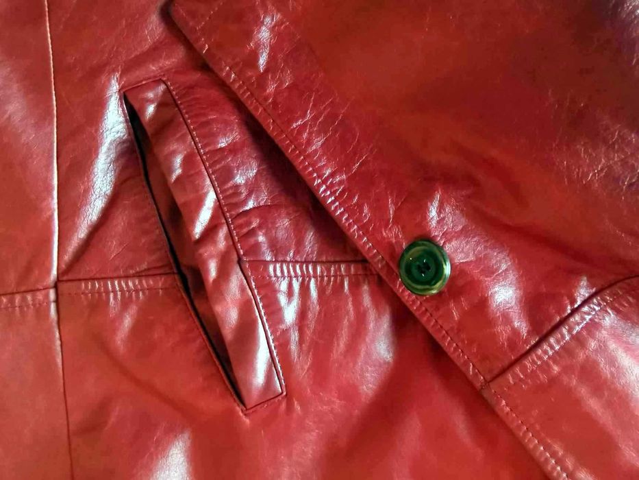 Casaco homem pele genuína Kenneth Cole