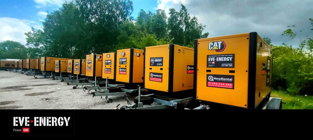 Agregaty prądotwórcze | Wynajem i Serwis 24/7 | Od 10 do 1275 kVA | EVE ENERGY | POLSKA |