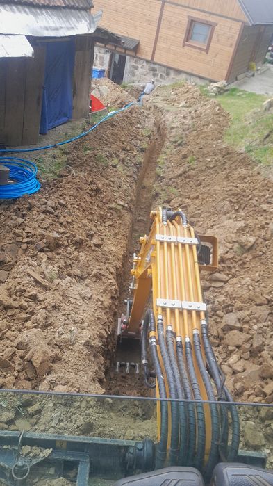 Usługi Brukarskie Prace ziemne minikoparka Koparka