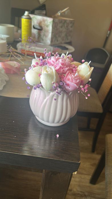 Ręcznie robione świeczki