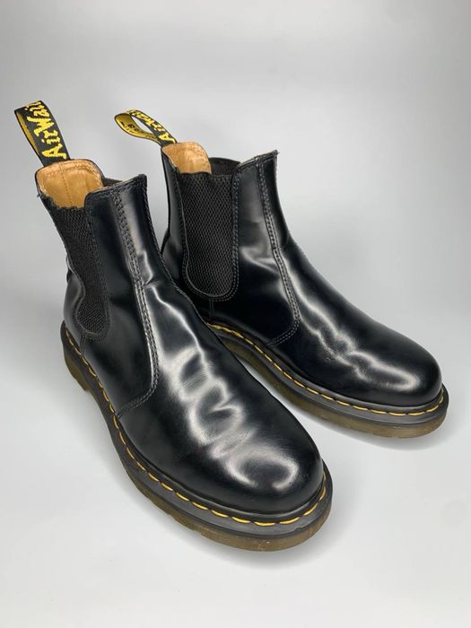 Кожаные женские ботинки челси Dr. Martens 2976 YS оригинал черные 39 размер