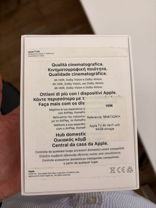 Apple Tv 4K, perfeito estado