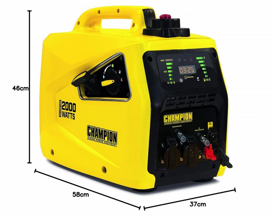 Генератор Champion 8200i-EU інверторний 2000 Вт портативний