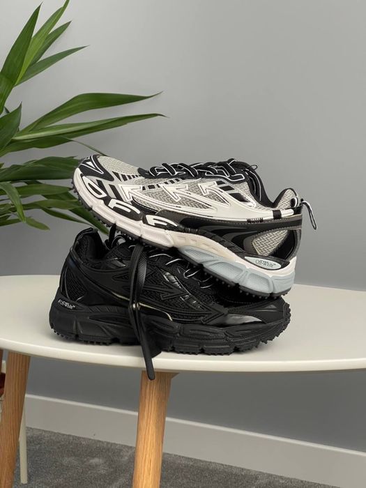 36-45 р кросівки Off White Be Right Back Grey Black