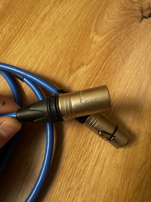 Melodika skyblue XLR 0,5 m interkonekt