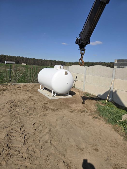 Zbiornik na gaz LPG 2700 naziemny Używany