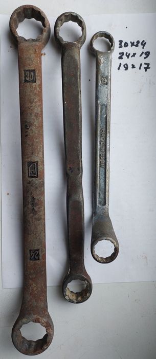 Ключи накидные ,топовые, рожковые все СССР.