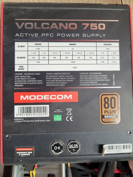 Komputer PC i5-2310 + GTX 970 8 GB RAM, SSD 120 GB, Windows