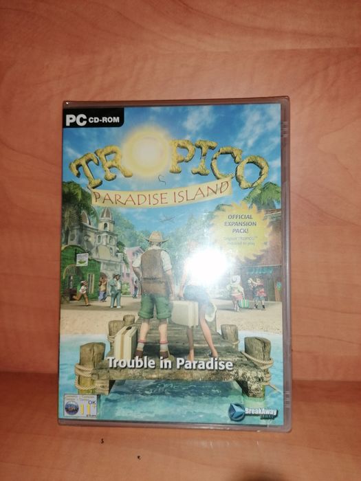 NOVO e SELADO - Jogo PC " Tropico Paradise Island "