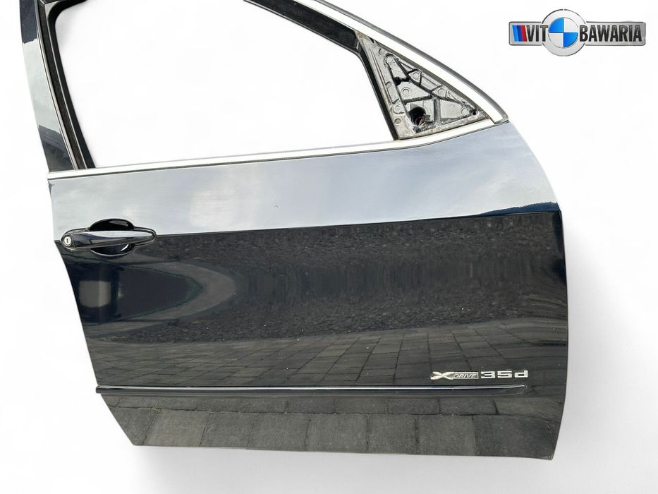 Drzwi prawy przód BMW X5 E70 Carbonschwarz