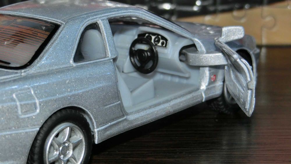 Колекційна модель Nissan Skyline GTR R34 1:36 Kinsmart