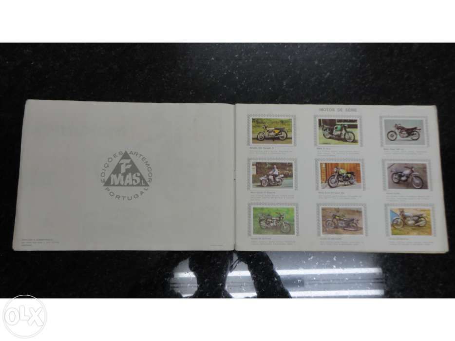 Caderneta de cromos Motorismo (COMPLETA)