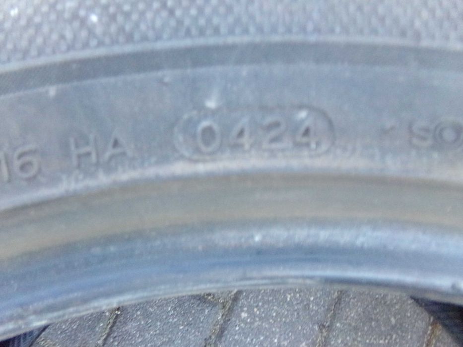 255/45/19 -  6mm - HANKOOK  - 2szt  - Tanio