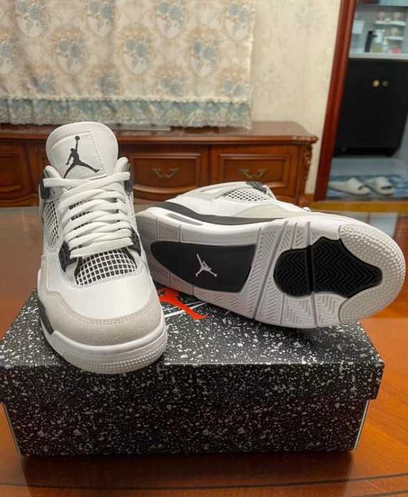 "Buty męskie Trampki" Jordan_4_retro_military_black R.38