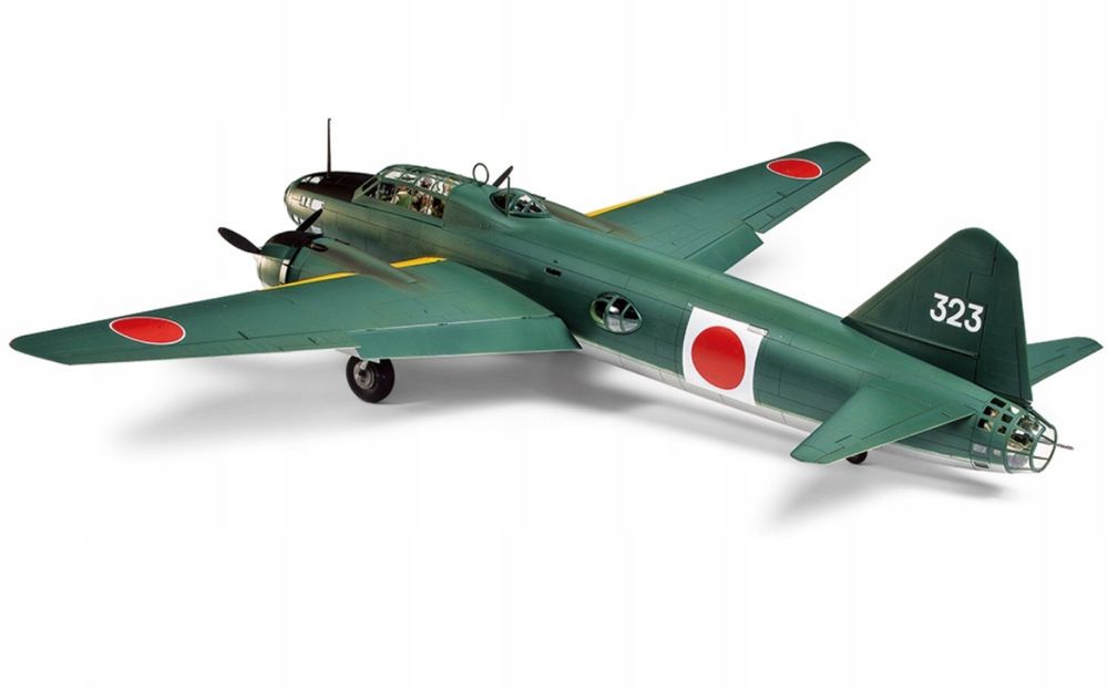 Tamiya 61110 model 1/48 samolot G4M1 Yamamoto 17 Figures