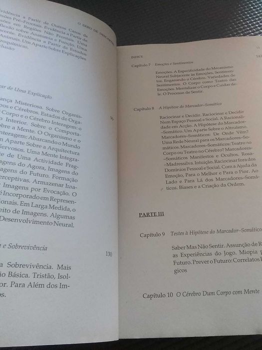 O Erro de Descartes de Antonio R Damásio