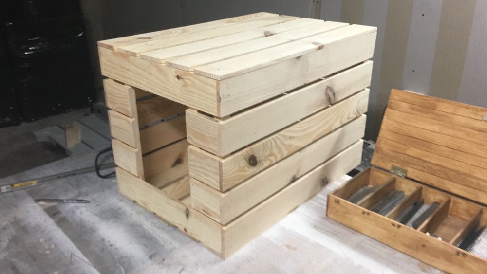 Skrzynia skrzynka dla kota na kuwetę na wymiar