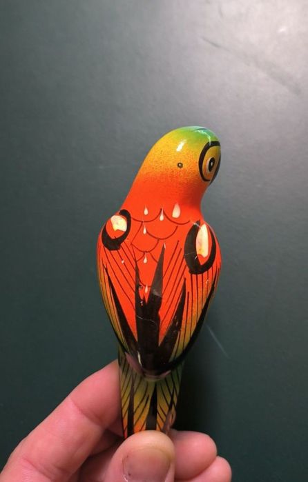 Попугай в клітку 15 см