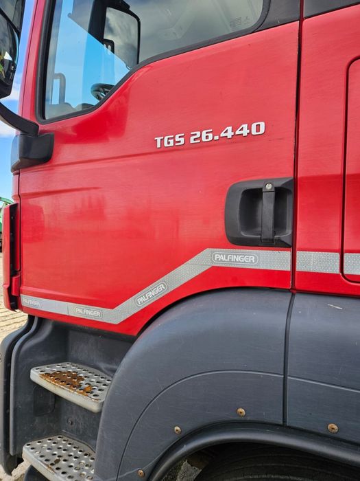 MAN TGS 6x4, hds leśny, 2017, stan bardzo dobry, dźwig epsilon