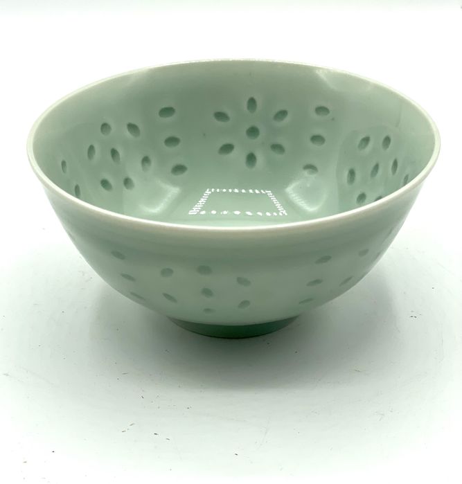 Taça tijela de arroz verde