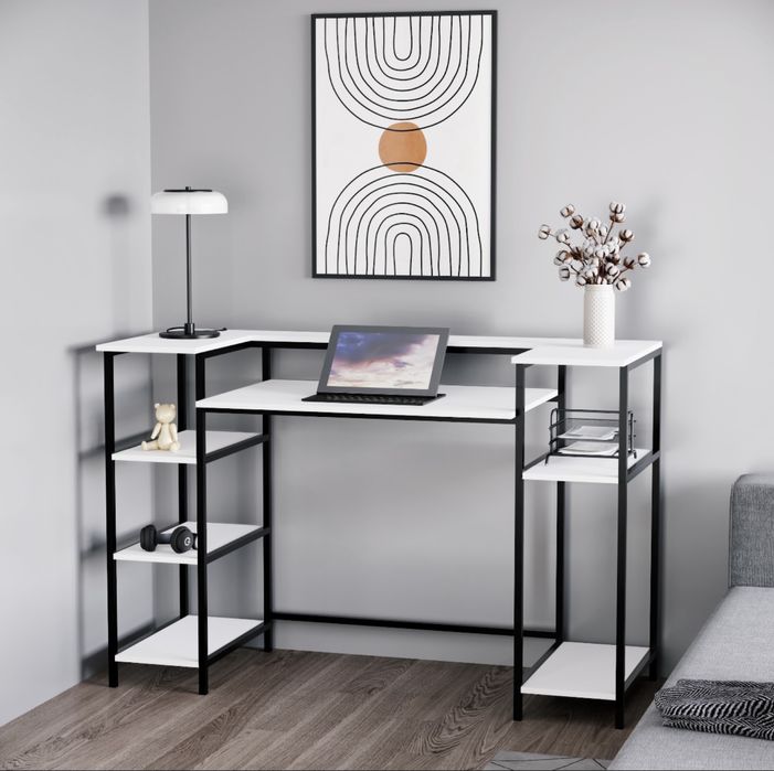 Стіл письмовий офісний з металу Стол офисный письменный компьютерный